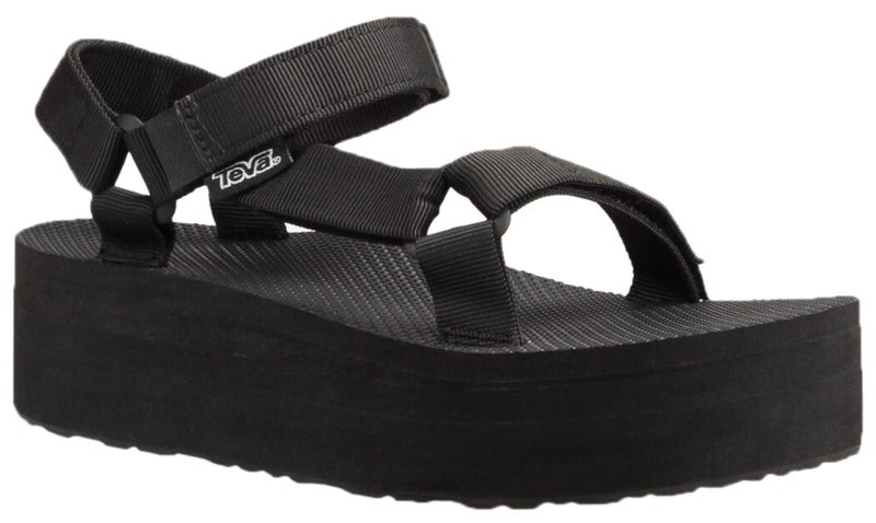 Teva Women's Flatform Universal Platform Sandal, Black, 7 M US - Image 4